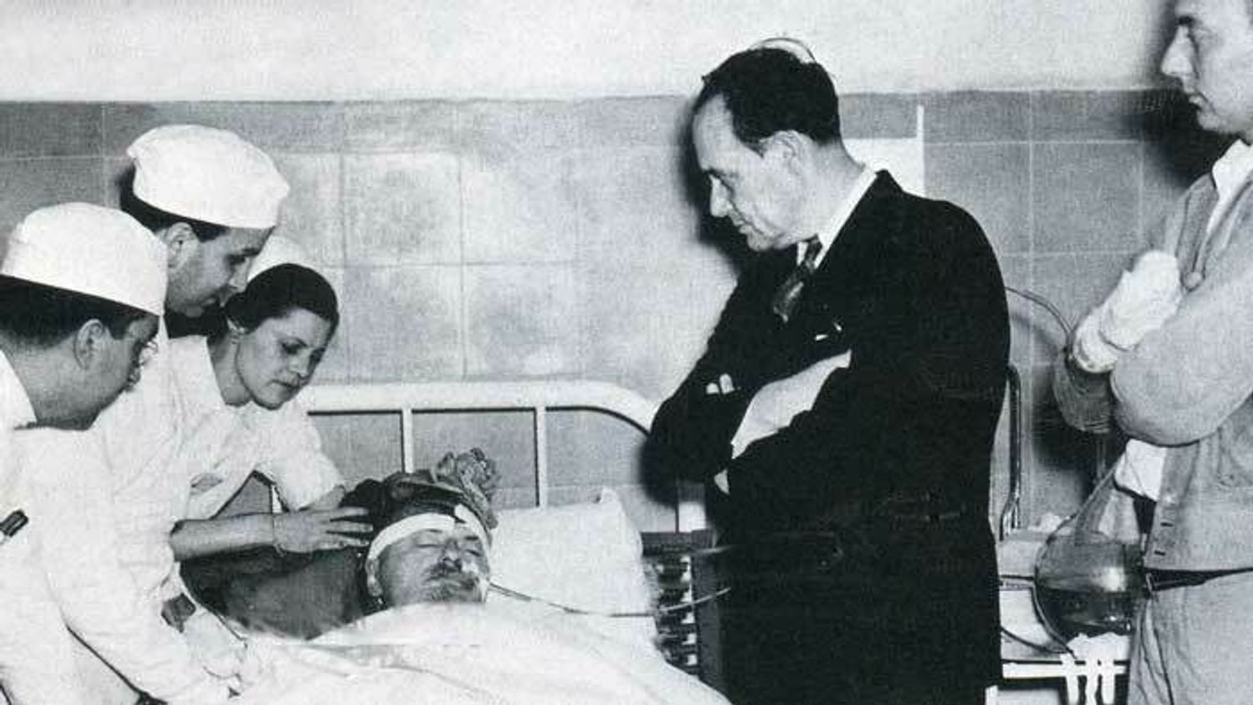 Лев Троцкий перед смертью