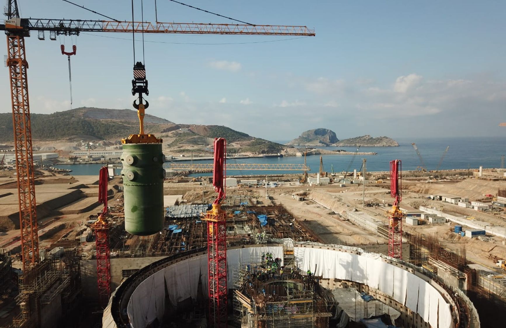 Assembling the reactor building at Akkuyu NPP akkuyu.com