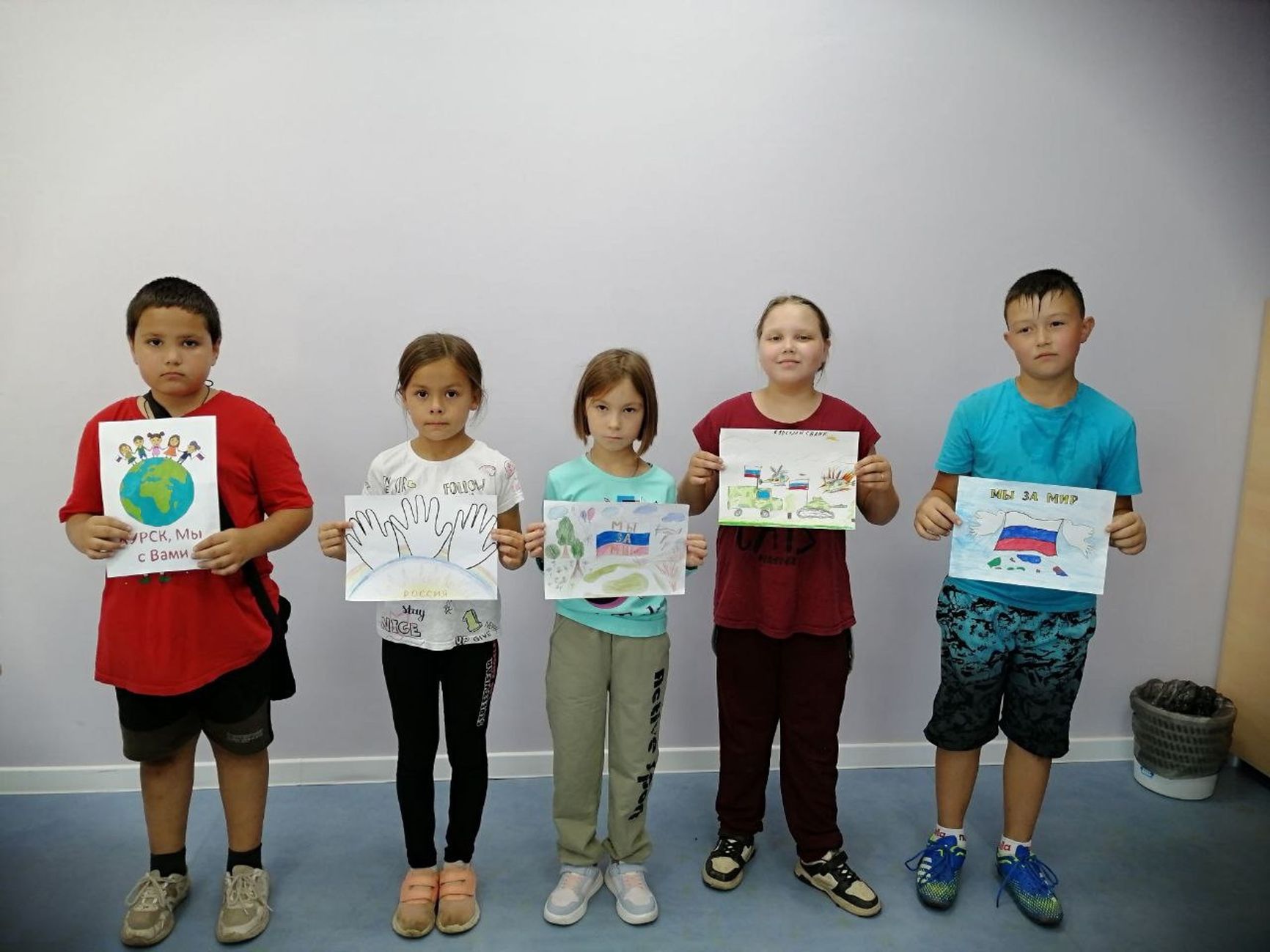 Camp Krepysh at the school in the village of Shorshely in Chuvashia