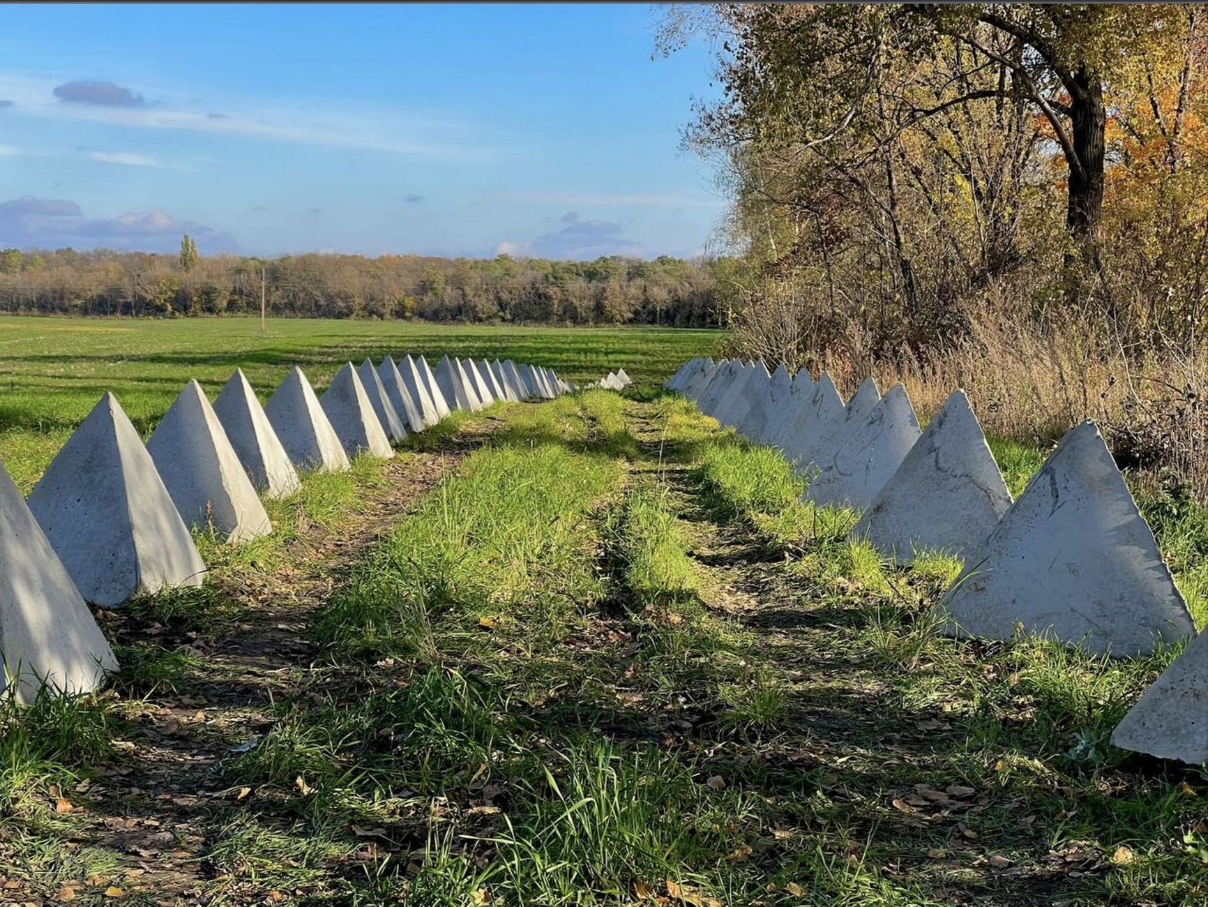 The “Abatis line” in the Belgorod region